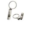 SHEIL Cylinder/Bullet Memorial Urn Key Chain Ashes Holder Keepsake Stainless Steel Cremation Keychain,1 view 1