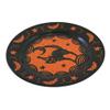 Bethany Lowe Johanna Parker Halloween Scaredy Cat Plates, Set of 4, Black, (JP1039) view 3