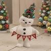 Bethany Lowe Retro Merry Snowman with Tree Medium TL1357 0 view 1
