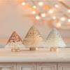 Bethany Lowe Metallic Mini Bottle Brush Trees, Set of 3 view 1