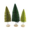 Bethany Lowe Hues of Green Bottle Brush Trees, Set of 6 view 3
