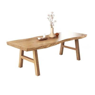 CraftThink Dining Table, Modern Rectangle Dining Table Solid Wood Dining Table Family Furniture for Living Dining Room - 1 Table 63" L x 27.5" W x 29.5" H