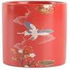 YQBUER Home Bathroom Accessories Set Bathroom Accessories Set Red Oriental Elements Ceramics Ideal for Gift Decor Bathroom Set Suitable for Hotel bathrooms view 4