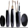YQBUER Home Bathroom Accessory Set Bathroom Accessory Set 5 Piece Include Bathroom Set Toothbrush Holder Soap Dispenser Soap Dish 2 Teeth Cups Ceramic for Hotel Bathrooms view 2