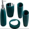 YQBUER Home Bathroom Accessories Set Bathroom Accessories Set Nordic Cute Animal Shape Ceramic Toothbrush Holder Soap Dish Liquid Suitable for Hotel bathrooms view 1