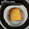 100pcs Baking Paper Trays Air Fryer Cushions and Non-stick Baking Pads Oil Absorbent Parchment for Easy Cleanup for Home and Cooking view 4