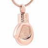 SHEIL Stainless Steel Boxing Glove Memorial Urn Jewellery Ashes Holder Keepsake Cremation Locket Necklace Keepsake for Men,3 view 1