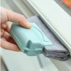 Joyzan Window Groove Cleaning Brush, Magic Sliding Door Track Cleaner Handheld Multifunction Crevice Tools Set Replacement for Sill Tile Lines Shutter Car Vents Keyboard Small Spaces Clean Lides Gaps view 2