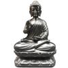 Buddha Statue Murti Large 12 inches Black Marble Buddha Figurine Perfect for Yoga Studios & Meditating Room First Home Buddha Sculpture Spiritual Peace Lord Idol Hindi Thai God Best Housewarming Gifts view 1