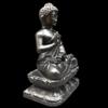 Buddha Statue Murti Large 12 inches Black Marble Buddha Figurine Perfect for Yoga Studios & Meditating Room First Home Buddha Sculpture Spiritual Peace Lord Idol Hindi Thai God Best Housewarming Gifts view 3