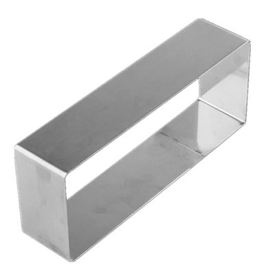 1Pc Square Shape Stainless Steel Cutter Mousse Ring Cake Cutter Mold Tools Bakery Supplies Bakeware Kitchen Accessories (Size : S)