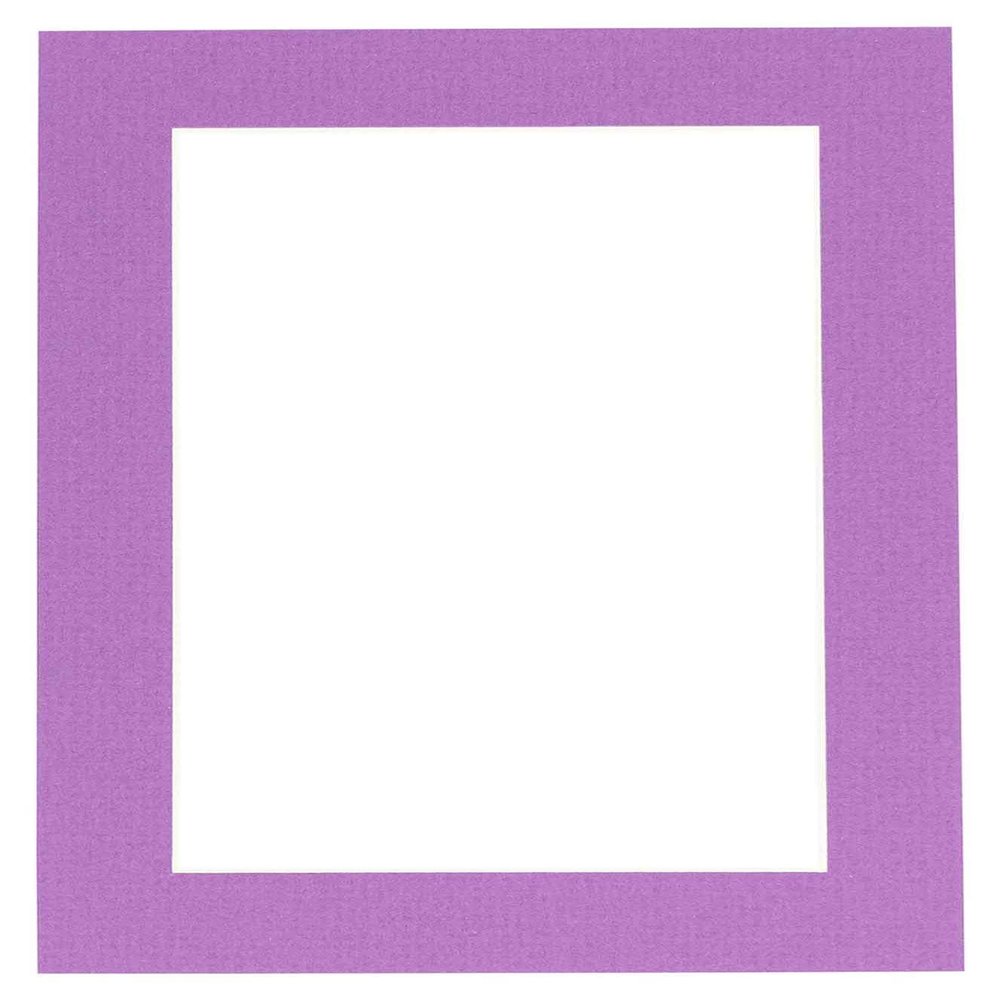 Poster Palooza 28x40 Mat Bevel Cut for 26x36 Photos - Acid Free Dark Purple Precut Matboard - For Pictures, Photos, Framing - 4-ply Thickness