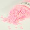 13,000 Tiny Plastic 3mm AB Heart Table Confetti Embellishment Vase Pendant Locket Filler Decor (Light Pink) view 2