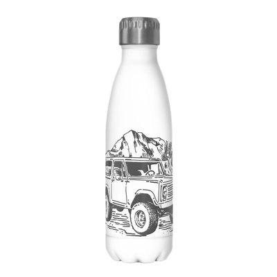 Fifth Sun Joshua Tree 17 oz Stainless Steel Water Bottle, 17 Ounce, Multicolored
