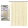 2 Pc Magnetic Soap Residue Resistant Shower Curtain Liner 100% Vinyl Beige 70x72 view 3