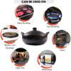 Ancient Cookware, Chamba Flat Clay Casserole, Extra Large, 6 Quarts view 4
