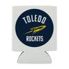 University of Toledo Official Logo Can Cooler - Drink Sleeve Hugger Collapsible Insulator - Beverage Insulated Holder view 2
