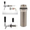 Beer Tap Shaft Extend Flange, Resistance Draft Beer Locking Flange Easy Installation for Restaurants view 3