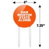 Acrylic Sam Houston State University Alumn Cake Topper Party Decoration for Wedding Anniversary Birthday Graduation view 2