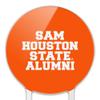 Acrylic Sam Houston State University Alumn Cake Topper Party Decoration for Wedding Anniversary Birthday Graduation view 3
