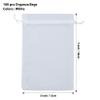 ANZNKU 100PCS Premium White Organza Bags 5x7 inches Mesh Bags Drawstring, Small Gift Pouches for Christmas Wedding Makeup Party Favor view 2