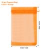 ANZNKU 50 Pack Organza Bags 5 x 7 Inch, Orange Sheer Favor Bags Drawstring for Jewelry, Small Mesh Gift Bags for Wedding & Halloween Candy Party Favors view 2