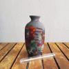 RAAQUU 3 Pack Koban 7 inch Handmade Ceramic Raku Vase - Pottery Gifts for Her, Boho, Gift Box, Gift for Mom, Bridesmaid Wedding Gift, Home Dcor - SR view 2