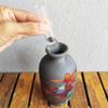 RAAQUU 3 Pack Koban 7 inch Handmade Ceramic Raku Vase - Pottery Gifts for Her, Boho, Gift Box, Gift for Mom, Bridesmaid Wedding Gift, Home Dcor - SR view 3