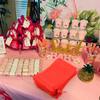 ANZNKU 50PCS Premium Red Organza Bags 5x7 inches Mesh Bags Drawstring, Small Gift Bag for Birthday Party Wedding Favors, Sheer Mesh Pouches Drawstring for Valentine Gifts view 3