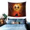 ASYG Soccer Tapestry Wall Tapestry Large Tapestry Sport Background Soccer Sport Tapestry Wall Hanging (51inx60in) view 3