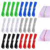 mifengda Tablecloth Strap Bands, 24 Pcs Elastic Table Bungees for Picnic Tables Outdoor Wedding Party, Round, Medium, Mixed Colors view 1