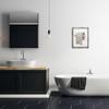 'Glam Pattern Toilet Paper'| Floating Frame Canvas Art view 3