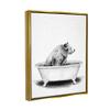 Stupell Industries Bear In A Tub Funny Animal Bathroom Drawing, Design by Rachel Neiman view 2