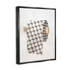 Stupell Industries Fashion Glam Toilet Paper Designer Detailing Framed Floater Canvas Wall Art Design by Ziwei Li view 2