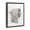 Stupell Industries Fashion Glam Toilet Paper Designer Detailing Framed Floater Canvas Wall Art Design by Ziwei Li view 4