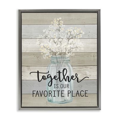 Stupell Industries Guests Feel At Home, Design by Lettered and Lined