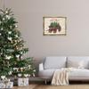 Stupell Industries Merry Christmas Tree Wagon, Design by Jo Moulton view 3