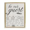 Stupell Industries Be Our Guest Poem Cursive, Design by Daphne Polselli view 1