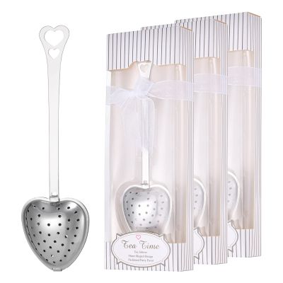 30PCS Heart Shape Tea Infusers for Wedding Favors Bridal Shower Favors Bridal Shower Gifts Tea Party Souvenirs Decorations for Guests