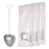 30PCS Heart Shape Tea Infusers for Wedding Favors Bridal Shower Favors Bridal Shower Gifts Tea Party Souvenirs Decorations for Guests view 1