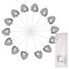 30PCS Heart Shape Tea Infusers for Wedding Favors Bridal Shower Favors Bridal Shower Gifts Tea Party Souvenirs Decorations for Guests view 3