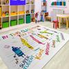 Classroom Rugs School Rugs for Kids We are A Box of Crayons Foldable Elementary Large Floor Carpet Kids Room Girls Playmat School Carpet, Playroom Mat Large Children view 1