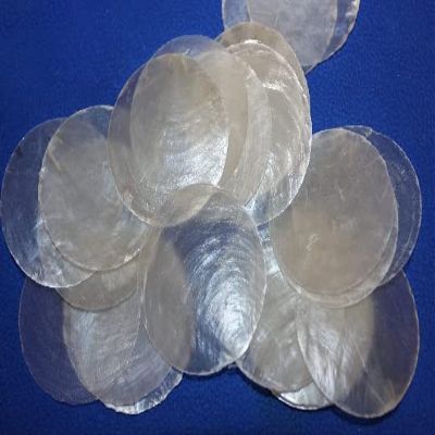 Pack of 150 Round Capiz Shells 3 Inch - CPZ-3