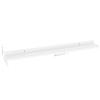 KTHLBRH Wall Shelves 4 pcs,Wall Mounted Shelf,Suspended Wall Shelf,Wall Storage Shelves,for Wall Decor Living Room, Bedroom High Gloss White 31.5"x3.5"x1.2" view 2