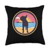 Boston Terrier Dog Breed Throw Pillow view 1