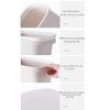 TOMYEUS Dustbin Toilet Trash Can Narrow Slit Rectangular Sorting Trash Can Paper Basket Household Plastic Kitchen Bathroom Garbage Cans with Pressure Ring Kitchen Bin view 4