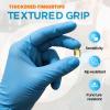 ANBOSON Nitrile Exam Gloves 6mil  Latex-Free, Powder-Free, Textured for Cleaning and Food Handling(Blue of 1000, Medium) view 4