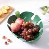 KDLK Fruit Bowl for Kitchen Counter Fruit Basket Plastic Fruit Tray Creative Home Living Room Tea Table Decorative Candy Plate Fruit Plate Fruit Bowl (Color : 28 * 22 * 10cm) view 4
