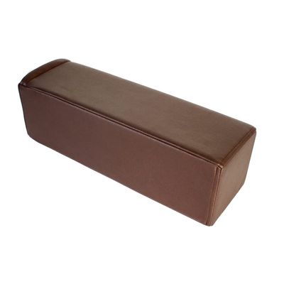 Bed Wedge Pillow Headboard Pillow Mattress Wedge Bed Seam Filler Gap Filler to Close The Gap Between Headboard and Mattress Soft Gap Headboard Cushion (Color : Brown, Size : 10X10X5X100cm)