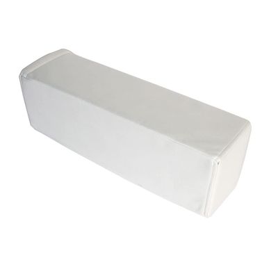Bed Wedge Pillow Headboard Pillow Mattress Wedge Bed Seam Filler Gap Filler to Close The Gap Between Headboard and Mattress Soft Gap Headboard Cushion (Color : White, Size : 10X10X80cm)